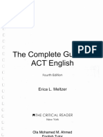 Erica 'S ACT English 4th MrsOlaM.M.Ahmed - 1