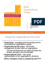 MGT CH10-CH11 - Organizational Structure & Design