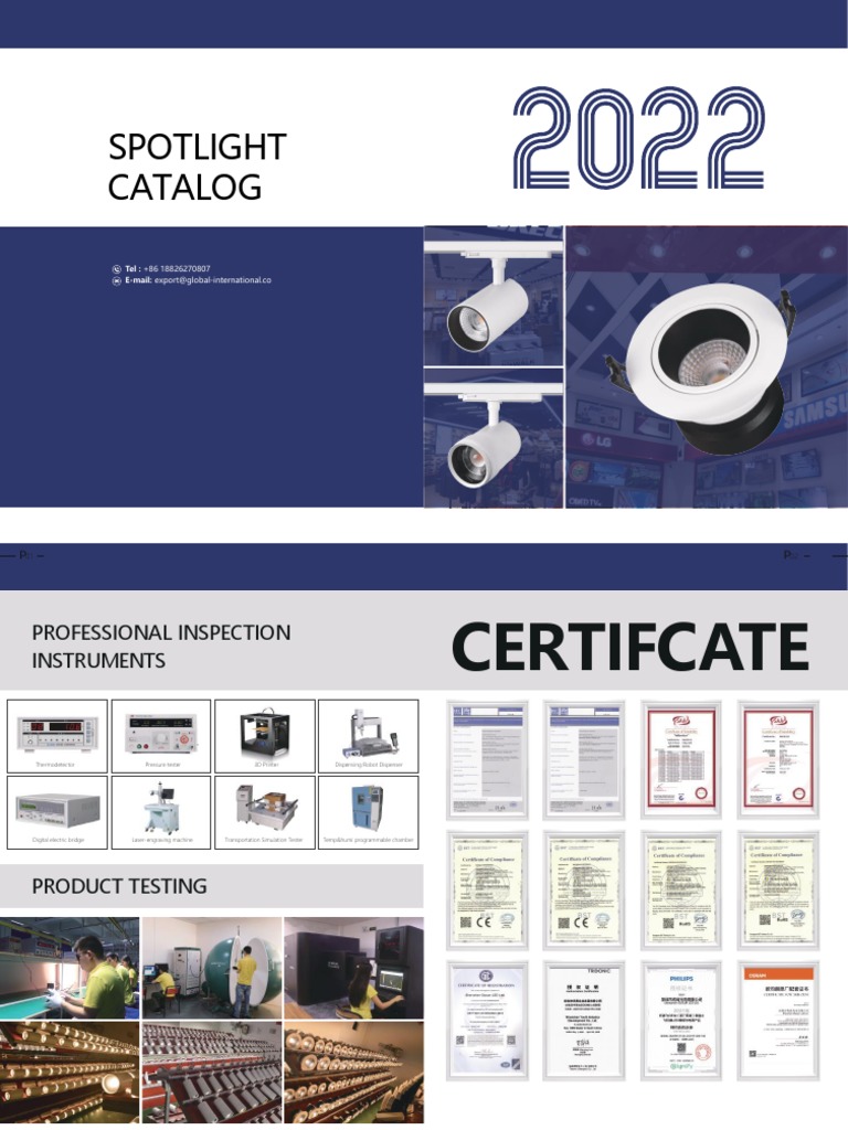 1 - GS Spotlight Catalog | PDF | Equipment | Building Engineering