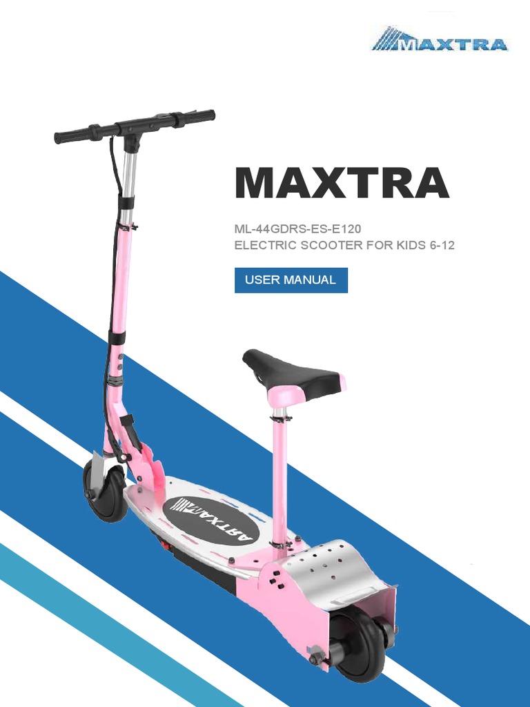 Maxtra Scooter PDF Brake Battery Charger