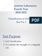 Classification of Soil