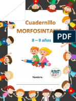 Cuadernillo Morfosintaxis 8-9 Años