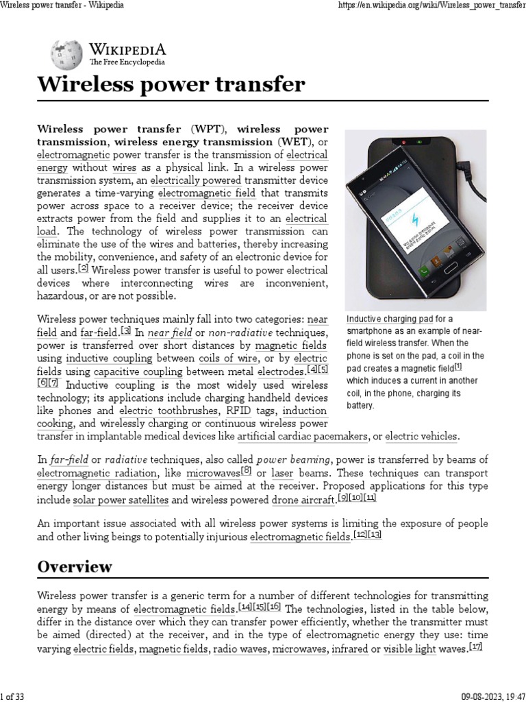 Wireless Power Transfer PDF