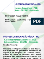 SGC See MG 2014 Peb Educacao Fisica Conhecimentos Especificos 17 A 24