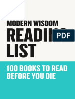 Modern Wisdom Reading List