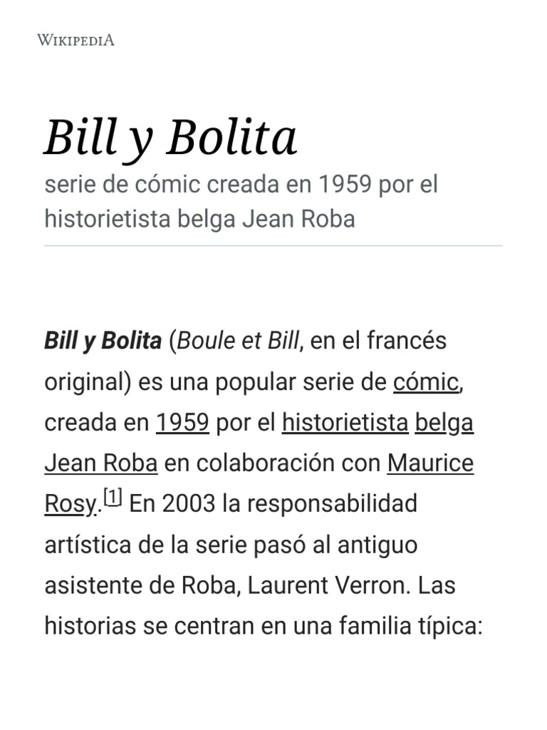 Boule, Wiki Boule et Bill