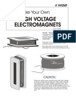 Make Your Own High Voltage Electromagnets