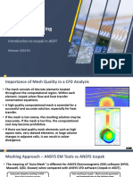 AEDT Icepak Intro 2019R1 Advanced - Topics Advanced - Meshing