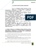 CLASE MODULO 2 -EL SISTEMA CONSTITUCIONAL ARGENTINO 2022