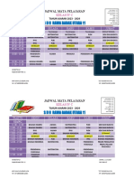 Jadwal Pelajaran Kelas 4C