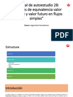 MTA 2B - Factores de Equivalencia Valor Presente y Valor Futuro en Flujos Simples PDF
