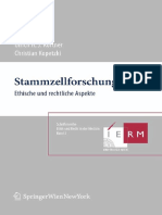 Körtner, Ulrich - Kopetzki, Christian - Stammzellenforschung. Ethische Und Rechtliche Aspekte