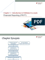FR 1 - Chapter 1 - Introduction To Published Accounts