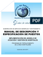 Manual de Descripcion y Especificacion de Puestos