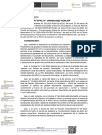 Resolución Jefatural #000083-2023-Agn/Jef: Lima, 11 de Abril Del 2023