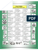 Animal Riddles 1 (Easy)