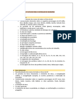 Checklist Estudos para o Vestibular Do Seminário