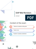 EAP Mid Revision 2022