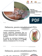 Síndrome Compartimental Abdominal e Hipertensión Abdominal