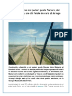 Bulgaria Vrea Noi Poduri Peste Dunăre