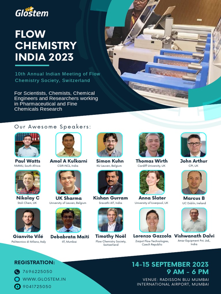 Flow Chemistry India 2023 Conference | PDF