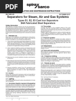 Spirax Air Vent AV13 Installation & Maintenance Manual | PDF | Valve ...