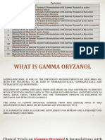 22 - 7 - 22 Clinical Trials On Gamma Oryzanol