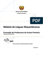Linguas Moambicanas