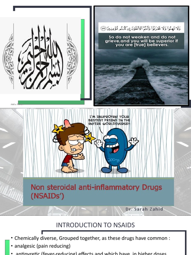 Nsaids DPT PDF Nonsteroidal Anti Inflammatory Drug Aspirin