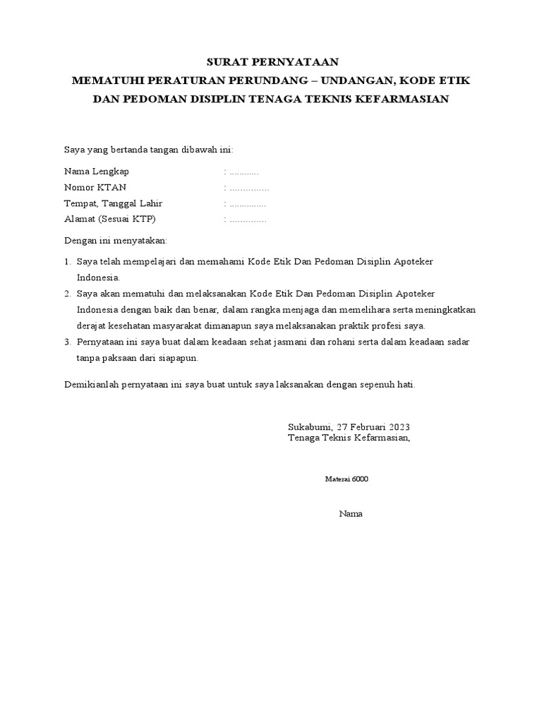 surat-pernyataan-mematuhi-undang-undang-dan-kode-etik-ttk-pdf