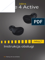 Jabra Elite 4 Active User Manual - PL - Polish - RevD