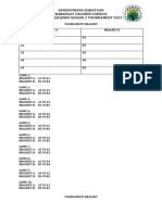 TOURNAMENT BRACKET Tagudin