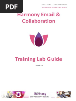 Harmony Email and Collaboration Lab Guide v1.3