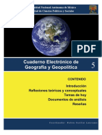 Cuaderno Electronico Geografiaygeopolitica 5