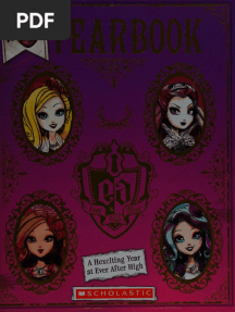 Ever After High Yearbook A Hexciting Year at Ever After High