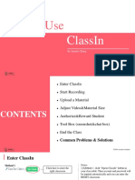 （2）How to use ClassIn - by Jennifer （培训老师ClassIN的流程）