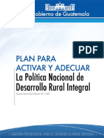 Politica Desarrollo Rural Integral