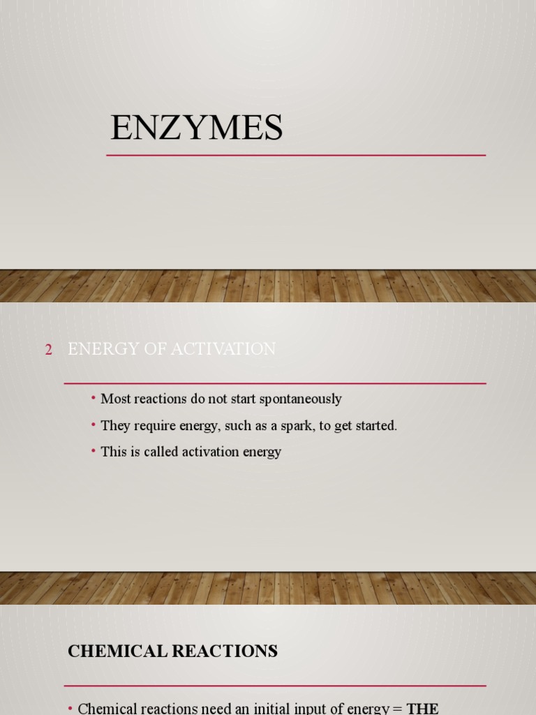 Enzymes Class1 PDF Enzyme Cofactor (Biochemistry)