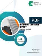 HIL Ltd. Initiating Coverage Report