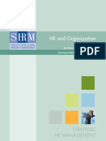 Https WWW - Shrm.org Certification Educators Documents HR and Organization Strategy IM Final 10.08