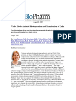 Violet Diode-Assisted Photoporation and Transfection of Cells - 2005