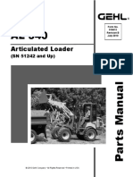 540 Articulated Loader Parts Manual 918412B