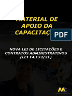 MATERIAL CAPACITAÇÃO. LEI 14.133