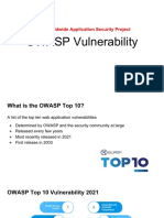 OWASP Vulnerability
