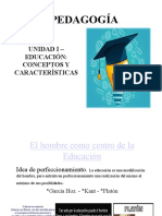 Pedagogía-Unidad I