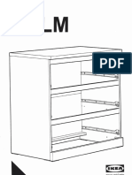 Ikea Malm 3-Drawer Storage Cabinet