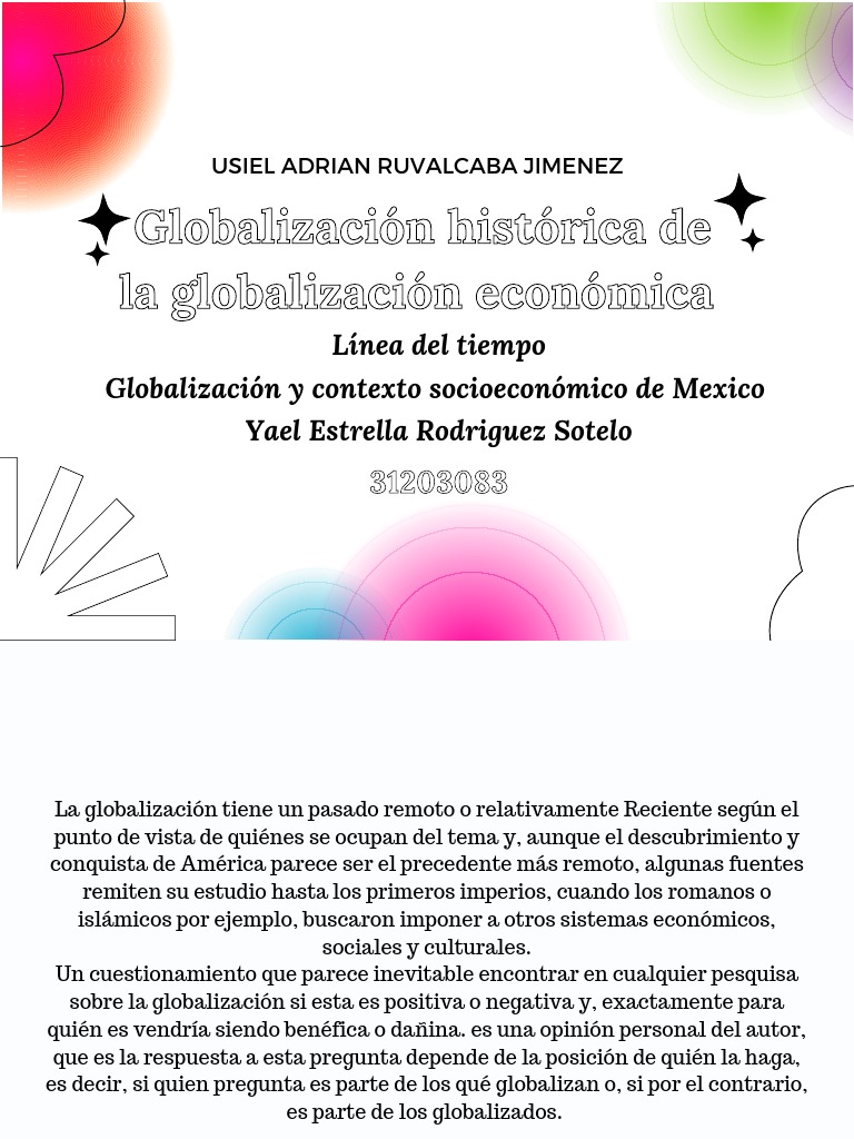 Globalización y su impacto en México | PDF
