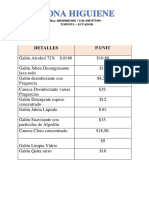 PROFORMA