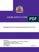 Guideline Management Proximal Femoral Fractures 2011 Final