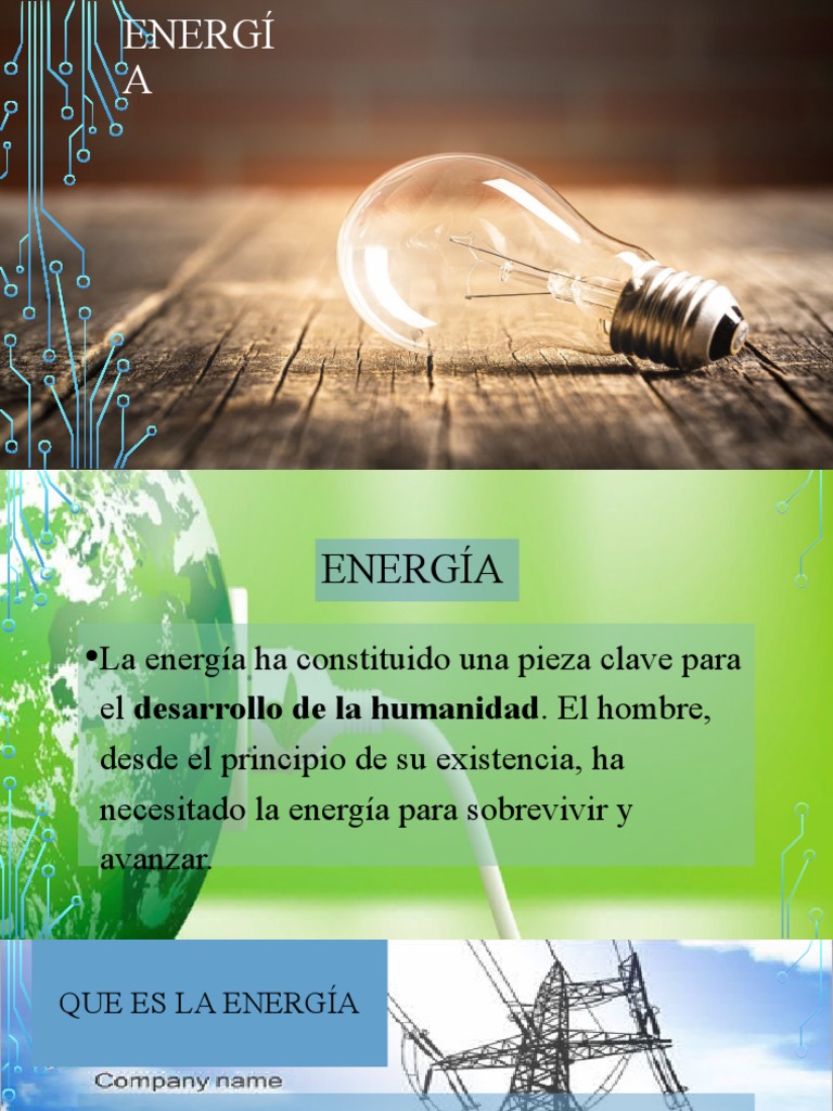 Tipos de Energía Renovables y No Renovables | Descargar gratis PDF ...